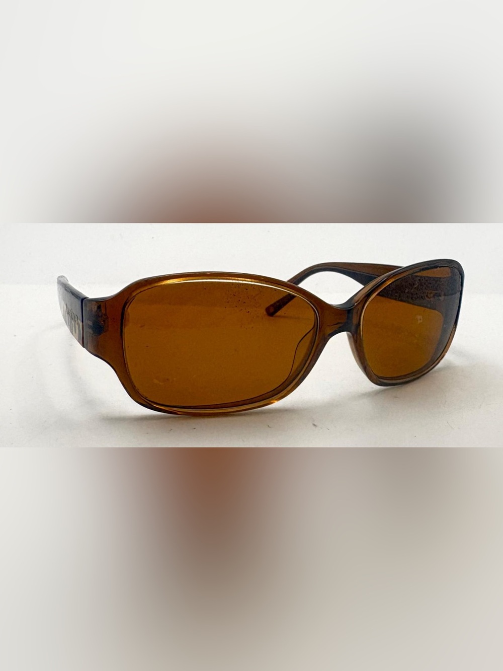 Bebe Brown Oval Sunglasses Frames Only